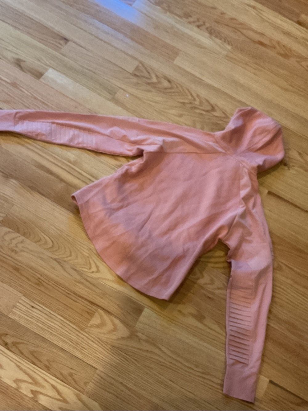 Puma Evostripe Dusty Rose Pullover Moto Hoodie small athletic travel EUC - Picture 11 of 16